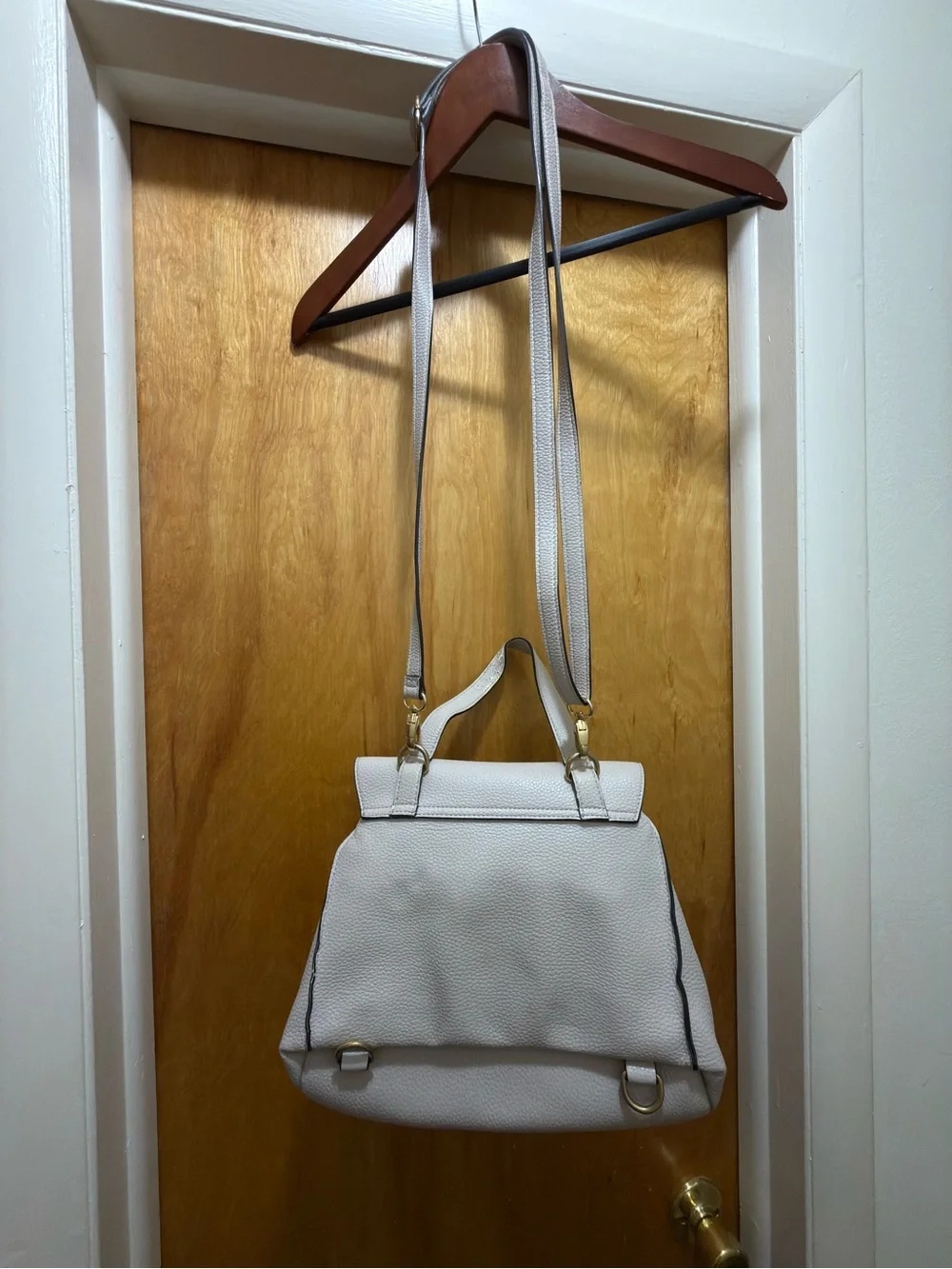 Nanette Lepore Tan Faux Leather 